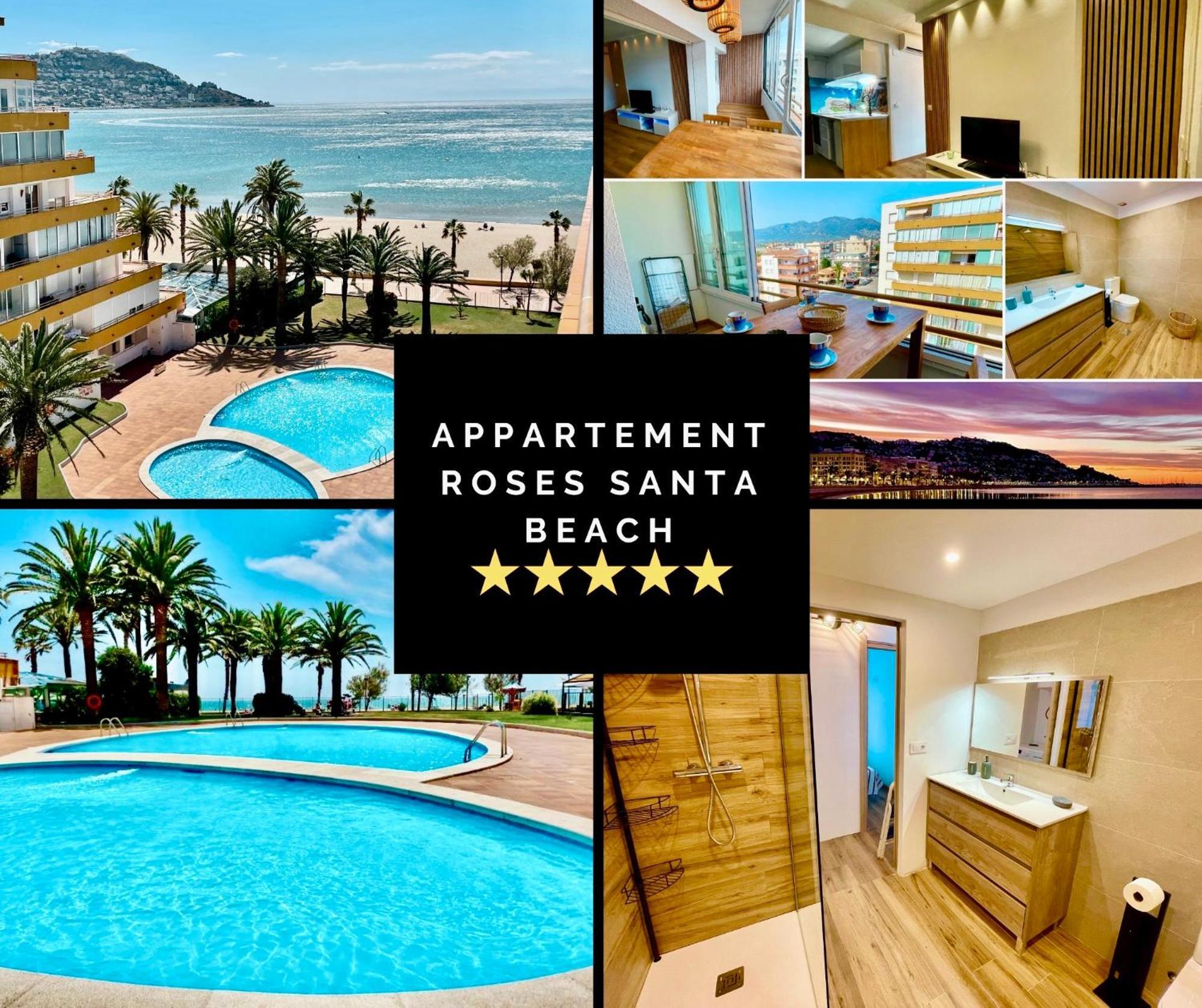 Santa Beach Rosas Exterior foto